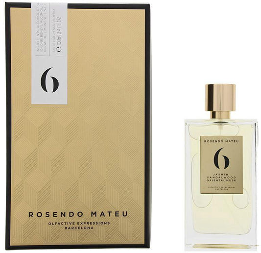 Rosendo Mateu 6 Jasmin Sandalwood Oriental Musk EDP 100ML - The Scenters